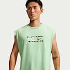 Nike Men's Dri-FIT Sleeveless Running T-Shirt. Nike JP